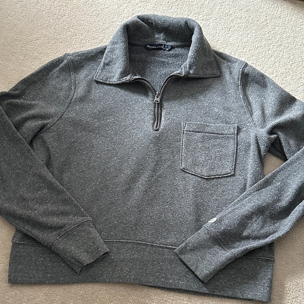 Abercrombie & Fitch Half-Zip Sweater!